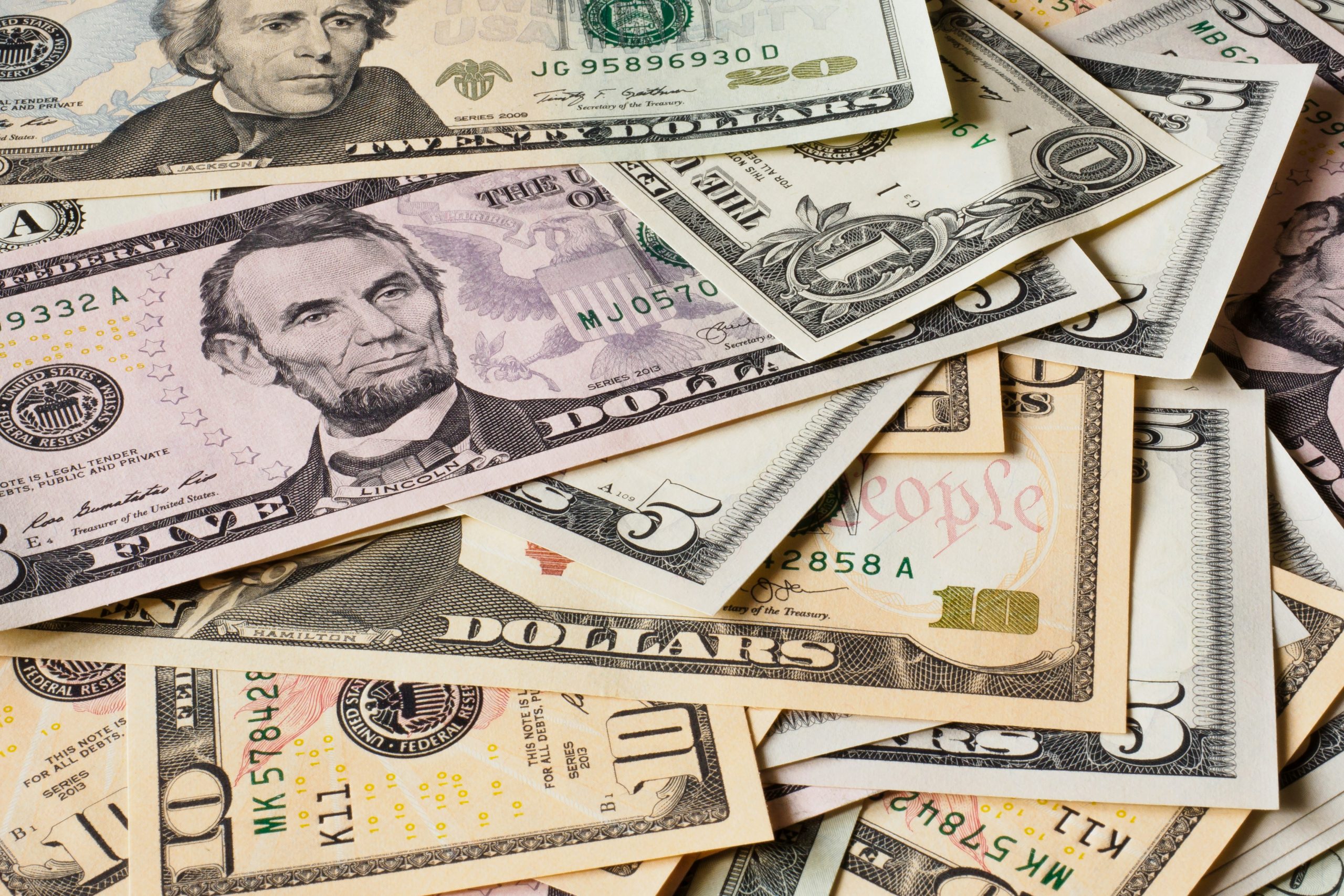 image of cash/bills from various countries